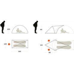 Abside Tenda Ferrino Blizzard 2 Apsis -Offerte Campeggio Negozio abside tenda ferrino blizzard 2 apsis abside compatibile comfort spazio 3