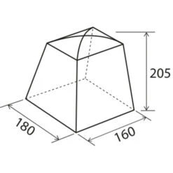 Cabina Brunner Maxi NG -Offerte Campeggio Negozio cabina maxi ng 3