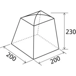 Cucinotto Brunner Chef II Outdoor 200X200 -Offerte Campeggio Negozio chef ii outdoor 200 x 200 3