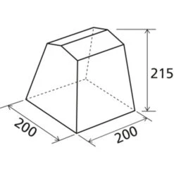 Cucinotto Brunner Gusto III NG 200X200 -Offerte Campeggio Negozio cucinotto gusto iii ng 200 x 200 4