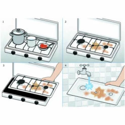 Parker® Fornello A Gas 3F Inox -Offerte Campeggio Negozio fornello a gas inox 300 3