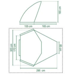 Coleman Parasole | Sundome XL -Offerte Campeggio Negozio parasole sundome xl 2
