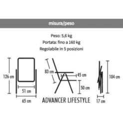 WESTFIELD Poltrona | Advancer Lifestyle -Offerte Campeggio Negozio poltrona advancer lifestyle 2