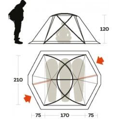 Tenda Ferrino Svalbard 3.0 -Offerte Campeggio Negozio tenda ferrino svalbard 3 0 universale affidabile versatile 4 stagioni 3