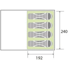 Tenda Brunner Lamar 4 -Offerte Campeggio Negozio tenda lamar 4 3