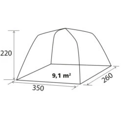 Tenda Brunner Rambler -Offerte Campeggio Negozio veranda rambler 3